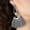 Puma Prowl Silver Post Earrings