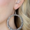 So Demanding Silver Earrings
