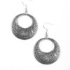 Floral Frontier Silver Earrings - Image 2