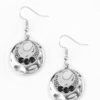 Hard Cache Black Earrings - Image 2
