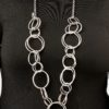 Natural Born Ringleader Silver Necklace