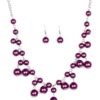 Soon To Be Mrs. Purple Necklace