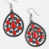 Spring Arrival Red Earrings