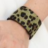 Cheetah Cabana Green Urban Wrap Bracelet