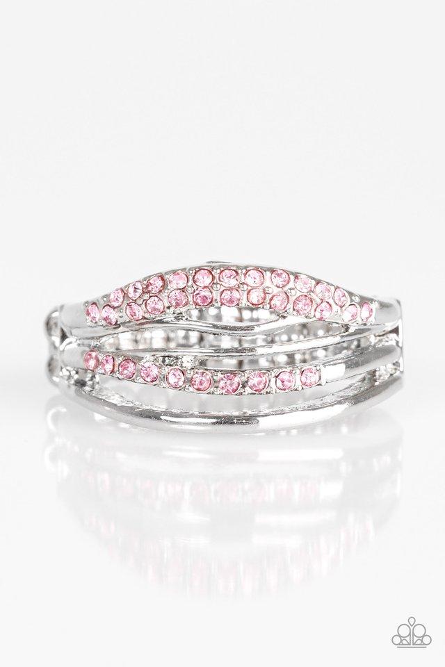 Bank On It Pink Ring - Justen Jewels