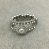 Glow Me Away White Ring