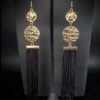 Lotus Gardens Gold Earrings