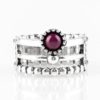 Summer Retreat Purple Ring