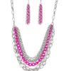 Color Bomb Pink Necklace