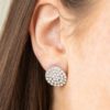 Greatest Of All Time White Post Earrings - Image 2