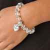 Need I Say Amour White Bracelet - Image 2