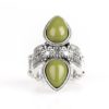 New Age Leader Green Ring