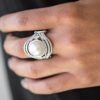 Quite Queen Mary White Ring - Image 2