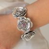 Floral Flamboyancy Pink Bracelet