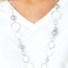 Lovely Lady Luck Silver Necklace