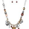 Charmed, I Am Sure Brown Blockbuster Necklace