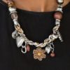 Charmed, I Am Sure Brown Blockbuster Necklace - Image 2