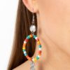 Cayman Catch Multi Seed Bead Earrings - Image 2