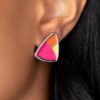 Kaleidoscopic Collision Multi Post Earrings - Image 3
